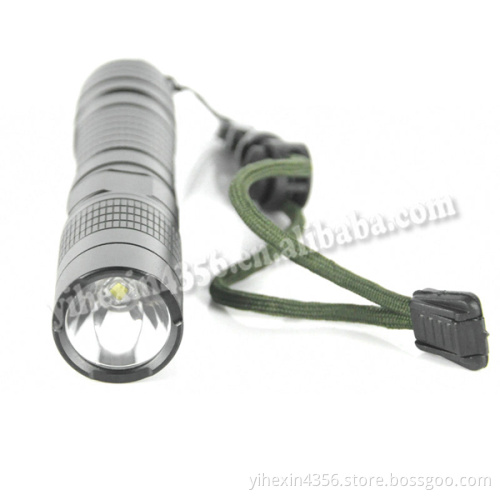 Boruit High Power Flashlight CREE L2 1500 Lumens with Micro-USB Charging Torch